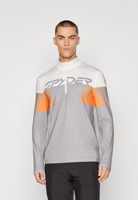 Spyder PODIUM 1/2 ZIP - Topper langermet - concrete
