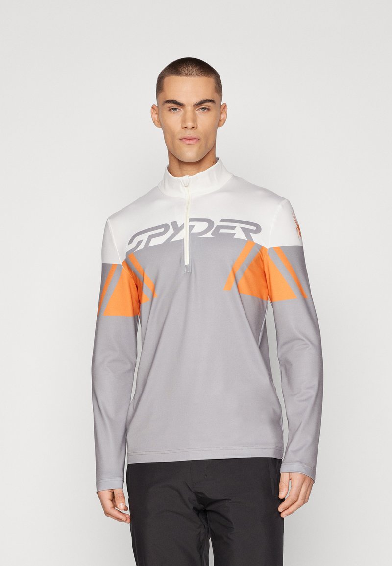 Spyder PODIUM 1/2 ZIP - Topper langermet - concrete