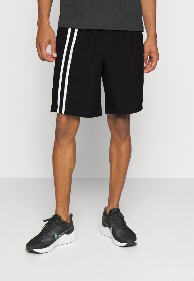 Nike Performance SHORT Sports shorts black/silver/black Zalando.co.uk