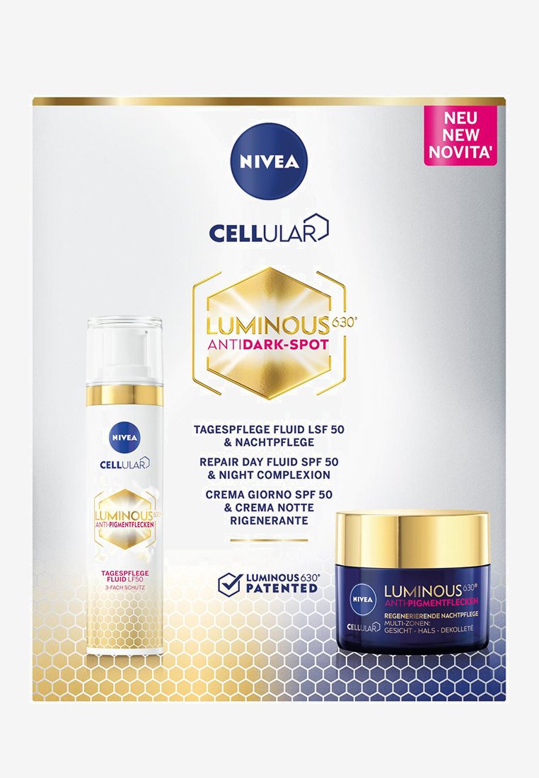 Damen Make-up-Sets | Nivea NIVEA CELLULAR LUMINOUS 630 DAY AND NIGHT CARE SET Gesichtspflegeset - UF74693 Damen Make-up-Sets | Nivea NIVEA CELLULAR LUMINOUS 630 DAY AND NIGHT CARE SET Gesichtspflegeset - UF74693