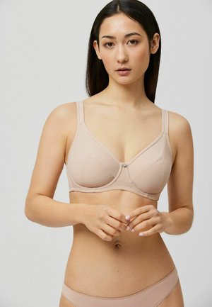 DE CAPACIDAD CON ARO SIN RELLENO - Sujetador con aros - nude