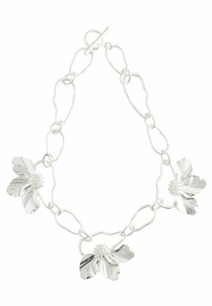 FLOWER - Halskæder - silver coloured