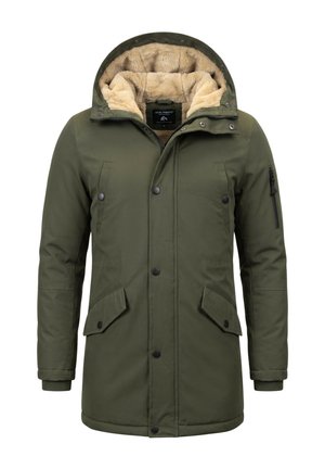 Local Fanatic, WINTERJAS PARKA CAPUCHON - NW - GROEN - 7105 - Wintermantel - groen