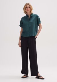 OPUS KURZARM - Blouse - deep teal
