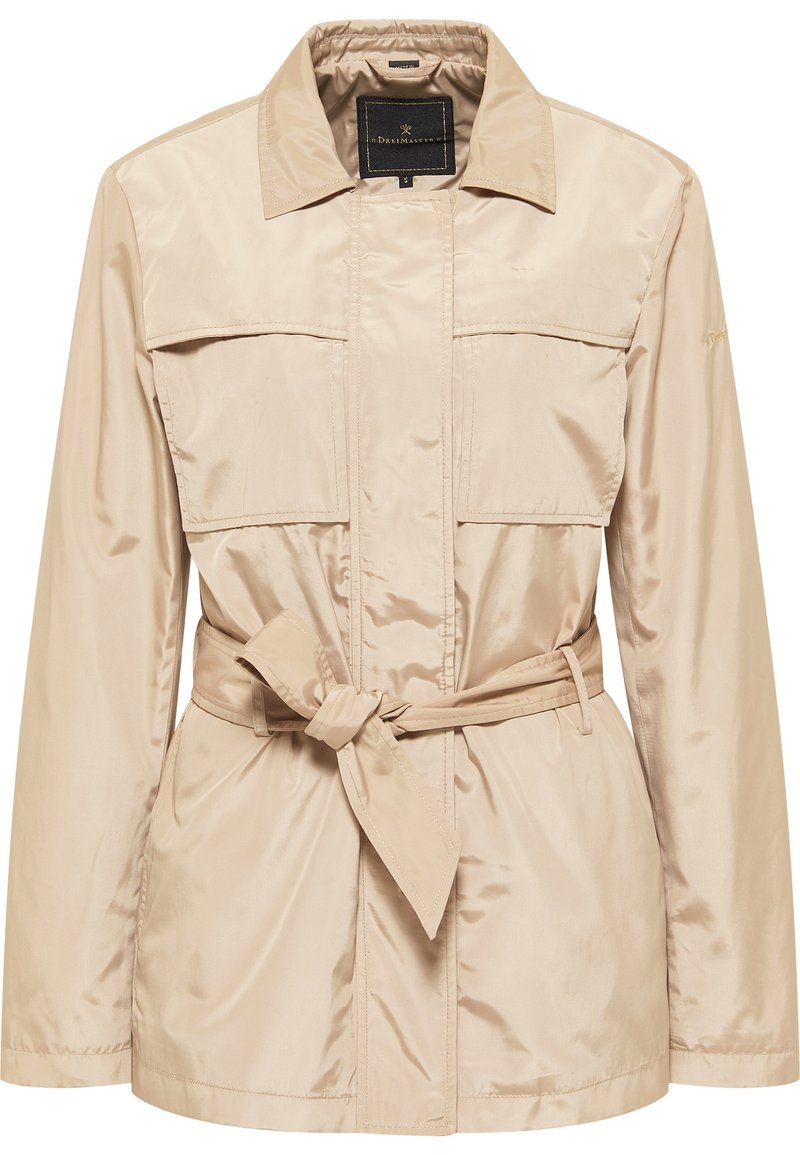 dreimaster Jas beige mêleerd