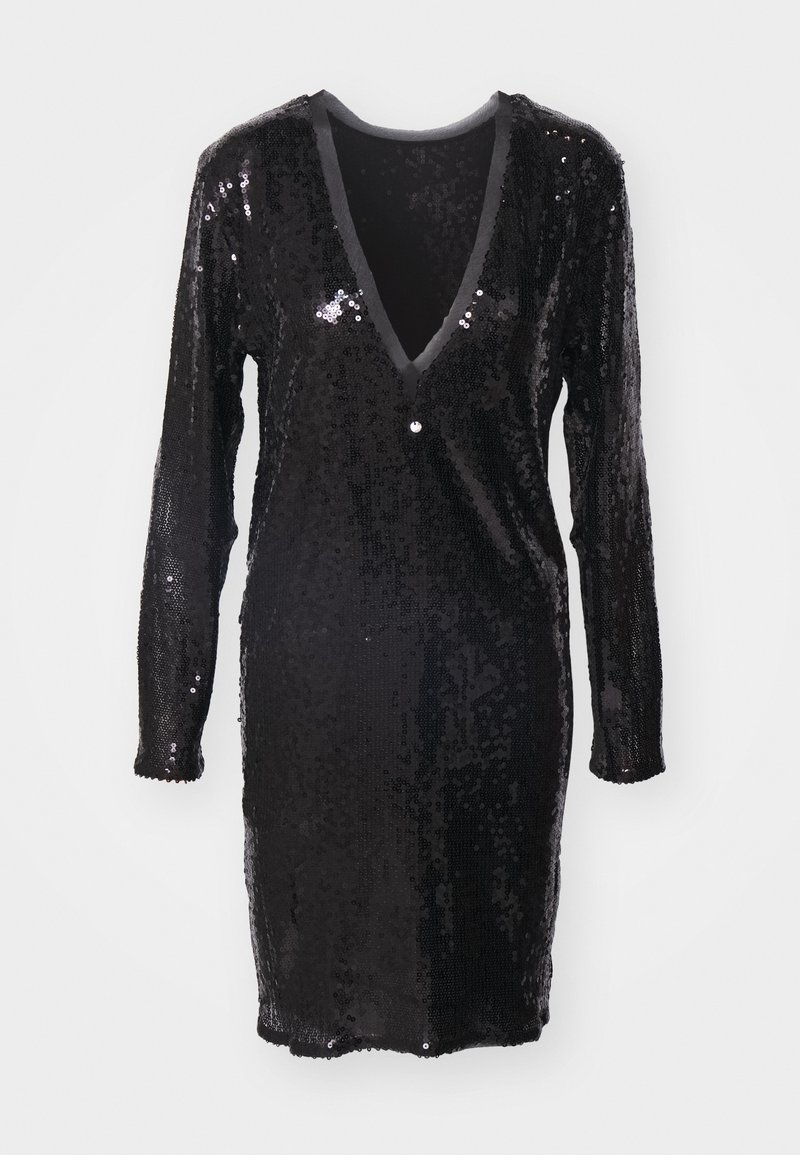 Boss Cocktailjurk zwart Boss Cocktailjurk zwart