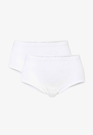 Calida MIDI SLIP HIGH WAIST 2ER-PACK - Slip - weiss