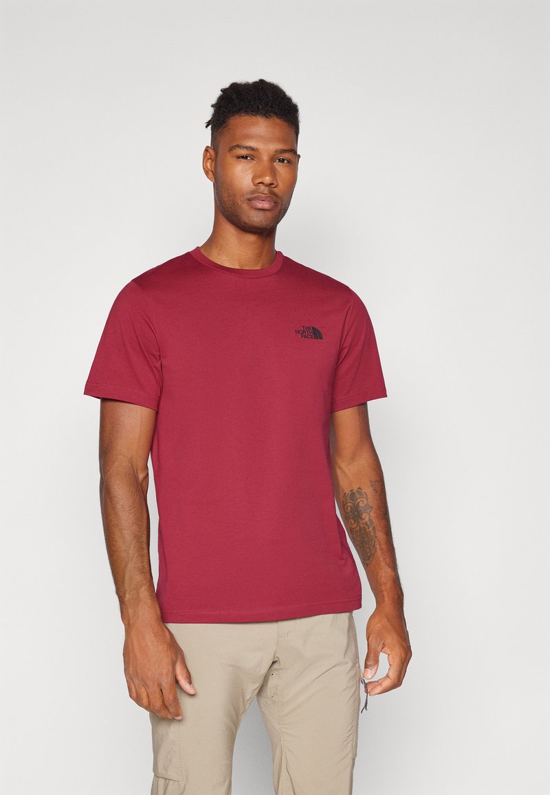 The North Face M SS SIMPLE DOME TEE - Sportska majica - beetroot