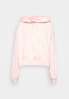 HOODIE - Džemperis ar kapuci - arctic orange/white