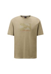 T-Shirt print - khaki