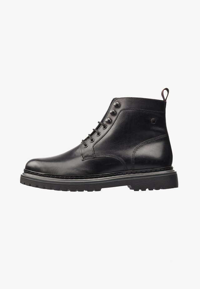 Stivaletti stringati - black