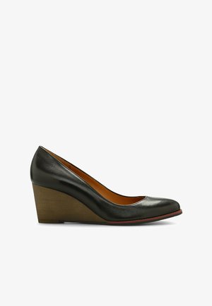 RYŁKO Czółenka na koturnie