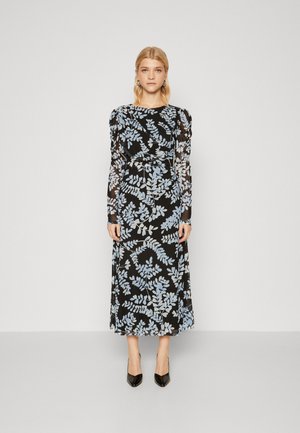 BELLA DRESS - Robe de cocktail - black/cornflower blue