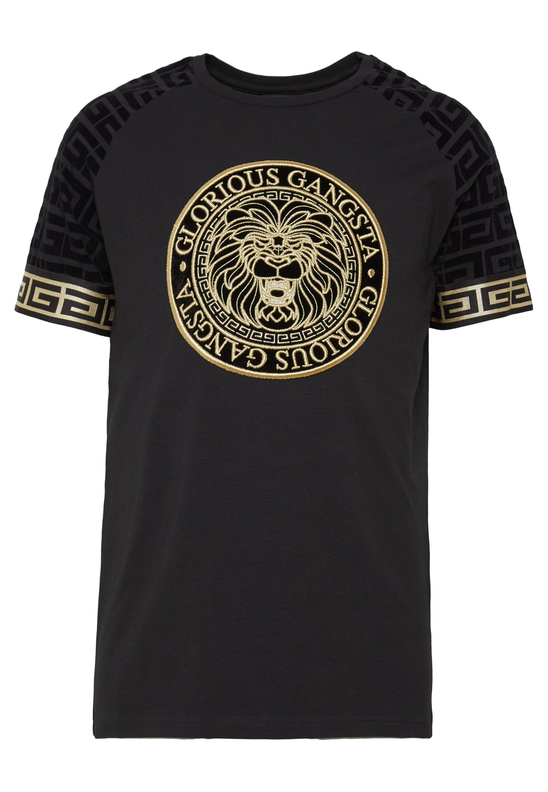 Glorious Gangsta NAPOLI T shirts med print blacksvart Glorious Gangsta NAPOLI T shirts med print blacksvart
