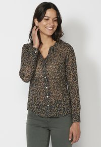 Koroshi LONG SLEEVE BLOSSOMS - Blůza - multicolor