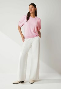 Next ROUND NECK SHORT SLEEVE REGULAR FIT - Paprasti marškinėliai - pink