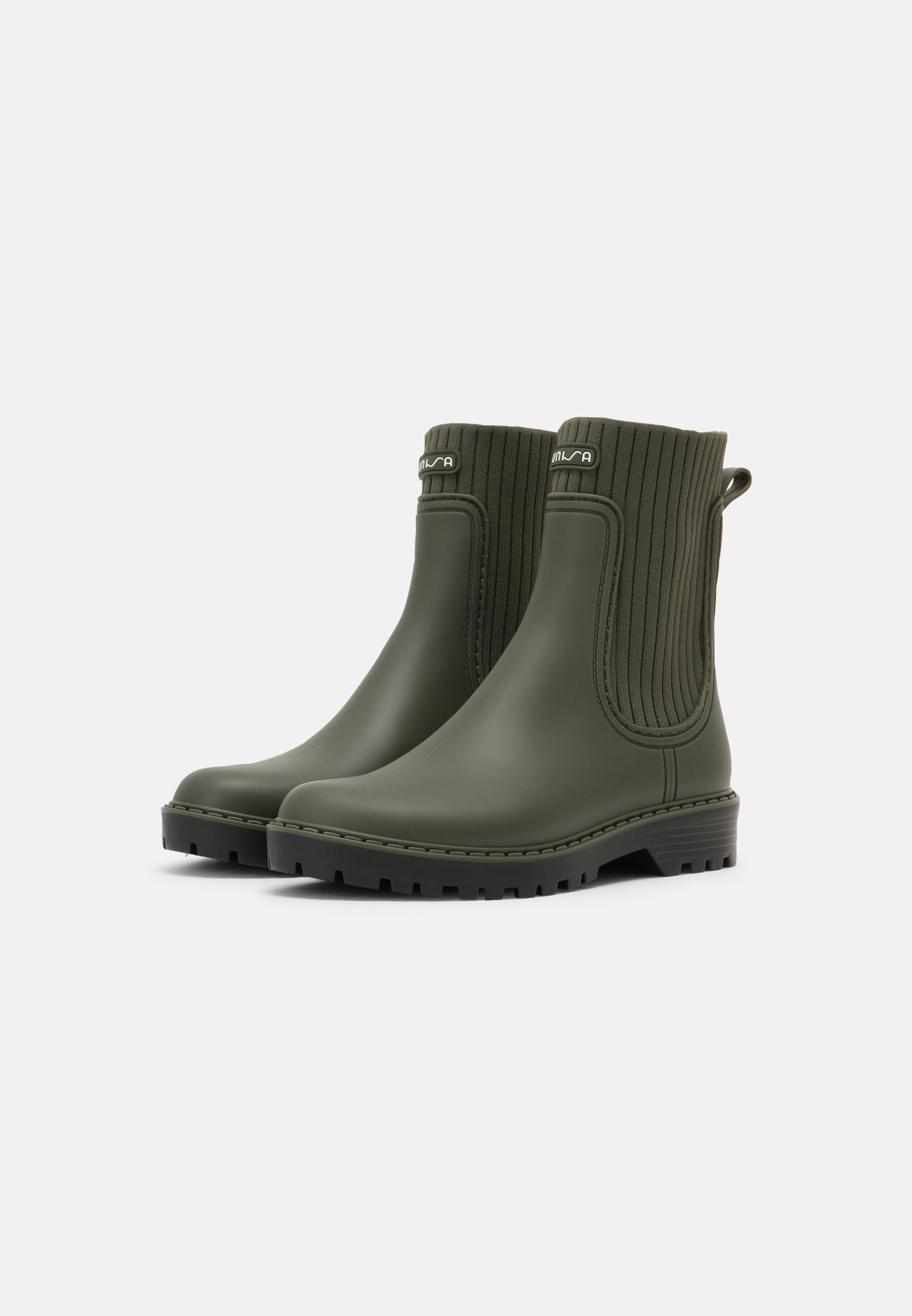 Unisa AYNAR - Botas de agua - hunter/caqui - Zalando.es