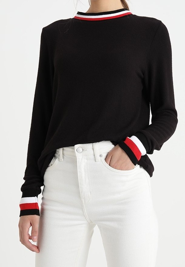 NAF NAF Pullover - black