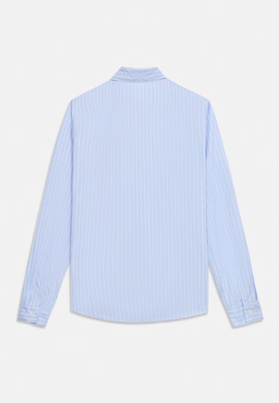 Versace FORMAL SHIRT STRIPE MEDUSA UNISEX - Πουκαμίσα με κουμπιά - pastel blue/white/light sand