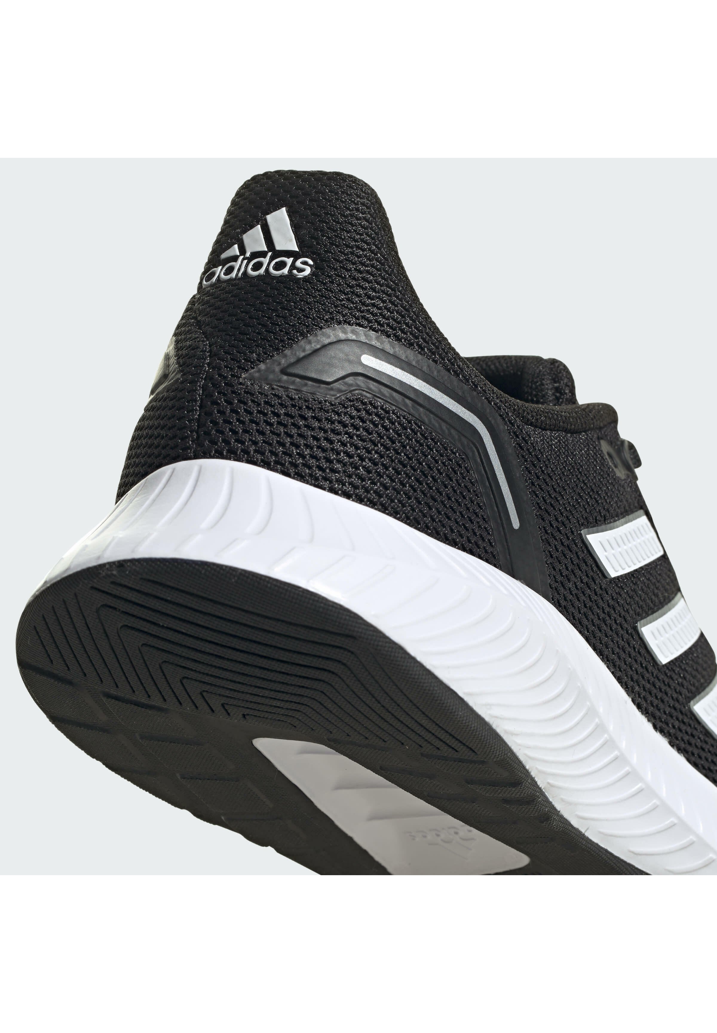 adidas Performance RUNFALCON 2.0 - Hardloopschoenen neutraal - black/Zwart  - Zalando.nl