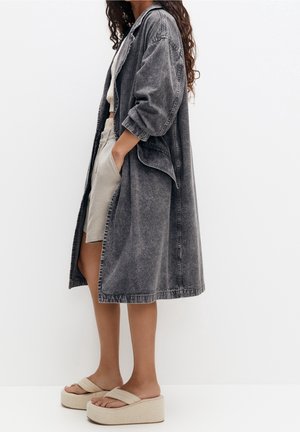 Halflange jas - grey