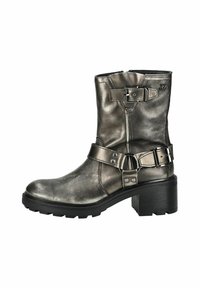 Bottines à plateau - pewter