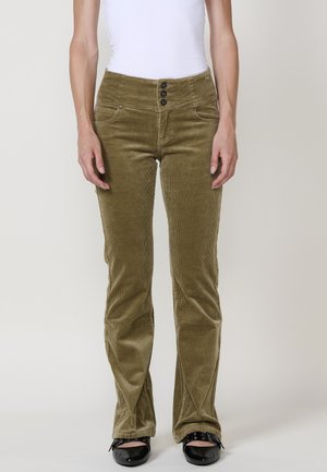 CORSET BOTCUT PUSHUP  - Nadrágok - kaki   khaki