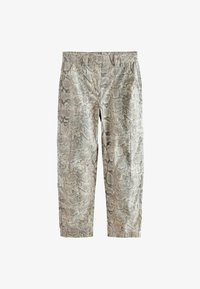 Unselected, grey snake print
