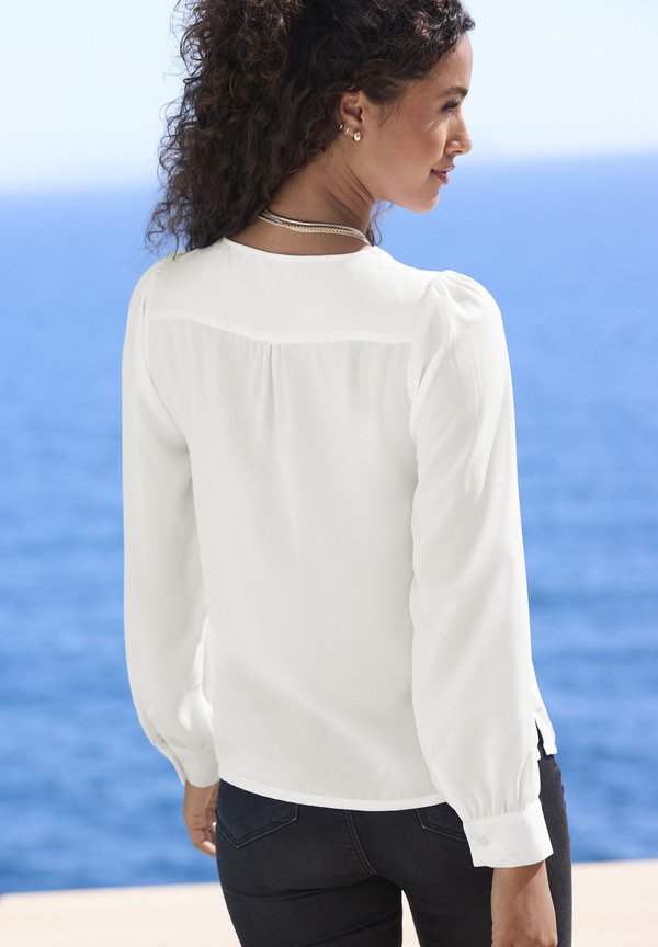 Bluse - weiß