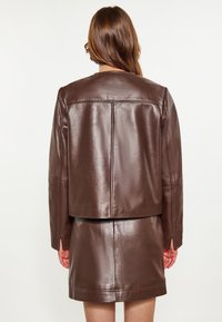 faina Giacca di pelle - braun