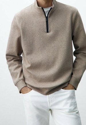 Sweatshirt - beige