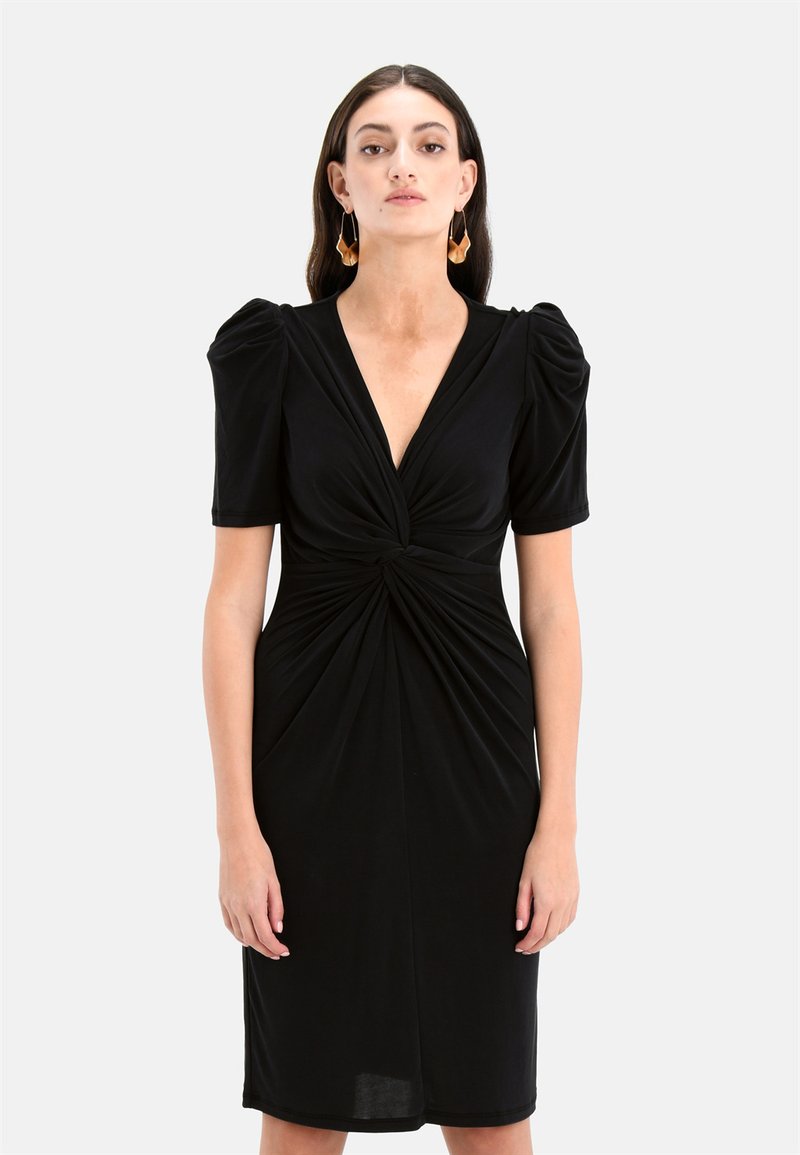Damen Freizeitkleider | Eksept by Shoeby CUPID TWIST Jerseykleid black/schwarz - LP10784 Damen Freizeitkleider | Eksept by Shoeby CUPID TWIST Jerseykleid black/schwarz - LP10784