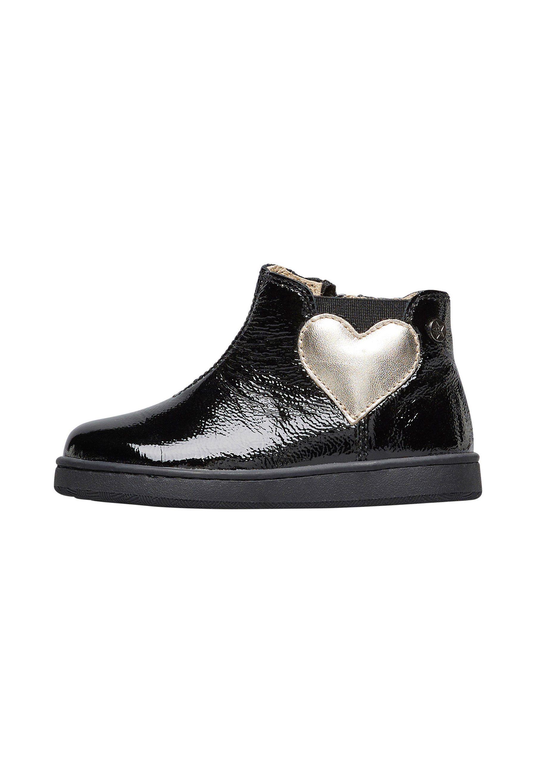 Chaussures Premiers Pas Naturino En Cuir - Semelle Caoutchouc - Fermeture Zip Et Lacets