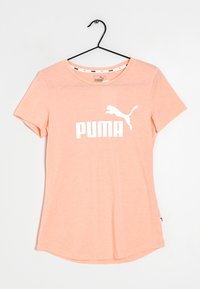 Puma T-shirt med print - pink