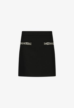 LIU JO WITH RHINESTONES - A-Linien-Rock - black