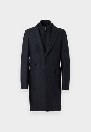 RIGA - Classic coat - blu navy