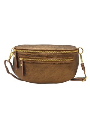 THEWAN. DEMI LUNE  - Sac bandoulière - camel irise