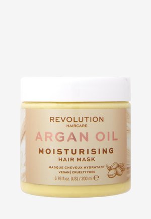 HAIR MASK MOISTURISING ARGAN OIL - Masque pour les cheveux - -