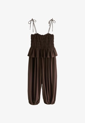 Next, Jumpsuit - chocolate brown