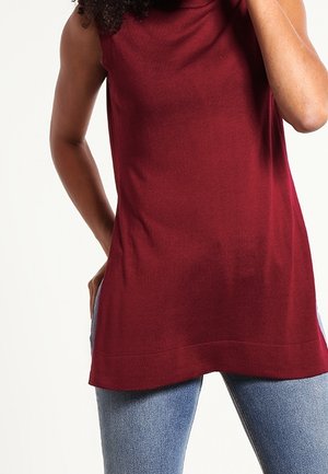 Pullover - dark red