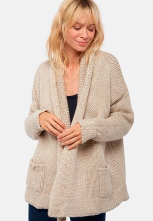 Mahogany VIENNE - Cardigan - natural écru   natural stone
