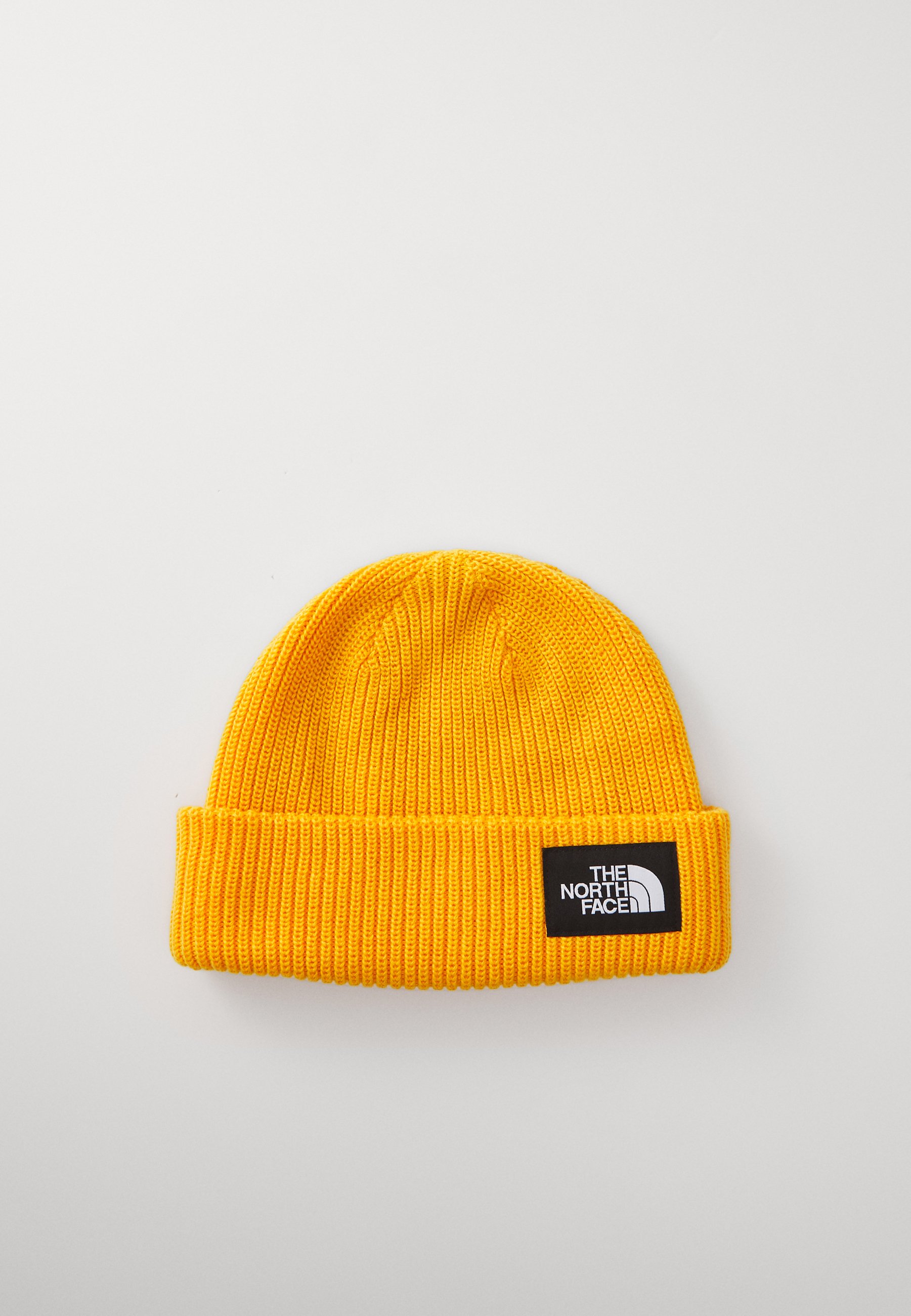 The North Face Yellow Golden Cozy Chunky Beanie The North Face Circular Rib Beanie | Product | SanMar main image 2