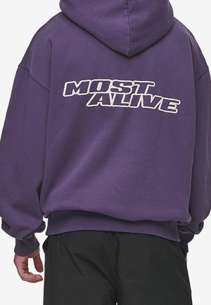 Pegador Jersey con capucha - purple