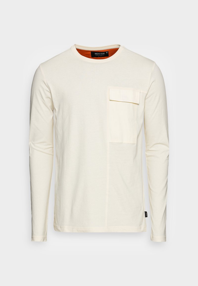 INDICODE JEANS Camisola de manga comprida - white aspargus