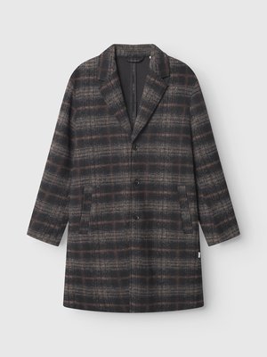 Gabba Manteau classique - black/brown check