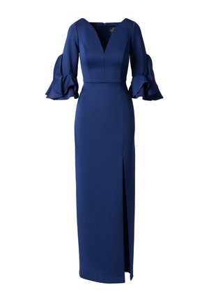 Adrianna Papell, SCUBA ANKLE DRESS - Maxi-jurk - navy sateen