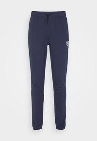Tommy Jeans SLIM ENTRY GRAPHIC SWEATPANT - Pantalones deportivos - twilight navy