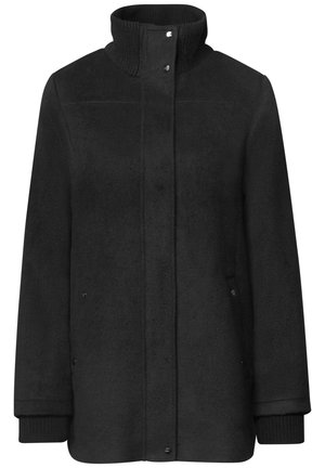 Street One, KURZER MANTEL MIT STRICKDETAILS - Manteau classique - black