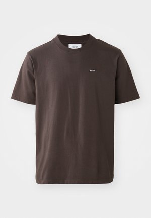 NN.07 ADAM   - Basic T-shirt - coffee