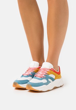 CELEST - Tenisky - blue/ochre/multicolor